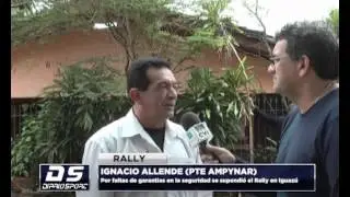RALLY  IGNACIO ALLENDE PTE AMPYNAR 24 JUNIO