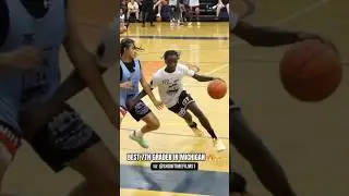 MOST UNGUARDABLE PLAYER IN MIDDLE SCHOOL‼️🔥 #shorts #basketball #hoops #ballislife