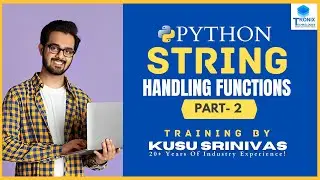 String handling funtions part 2 || Python Strings Guidance ||  Strings Detailed Explaination