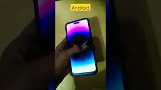 Android into I phone 14 pro max 😂😂. 
