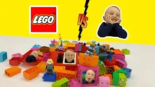 Лего. Играем в Лего. Детское Лего. Игрушки