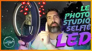 Photo Studio Selfie LED pour tourner vos vidéos !