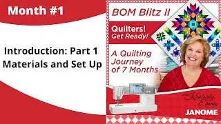 Introduction: Part 1 Materials and Set Up BOM Blitz II with Kimberly Einmo