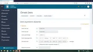 9. Ders Biçimi Nasıl Değiştirilir?