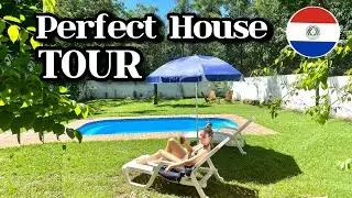 Where to live beautifully in Paraguay? 🇵🇾 House tour in San Bernardino - Outside Asunción