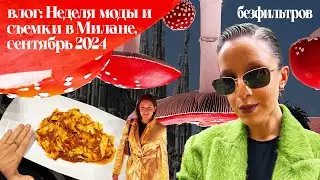 Vlog: Milan Fashion Week and Shoot, September 2024
