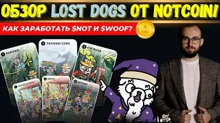 🔥 NOTCOIN ВЫПУСТИЛ НОВЫЙ ПРОЕКТ! ОБЗОР LOST DOGS: КАК ЗАРАБОТАТЬ $WOOF?