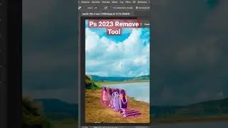 PS 2023 Remove Tool #shorts #photoshop2023