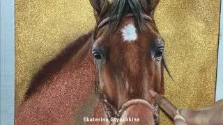 Портрет лошади на заказ. Пассия. Commissioned Horse portrait. Passia