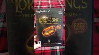 Lord of the Rings PS2 games with Collectors cards + CD