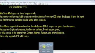 How to use Smart Whois and IP Lookup Domain