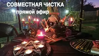 СОВМЕСТНАЯ ЧИСТКА   прямой эфир ведьмин огонь