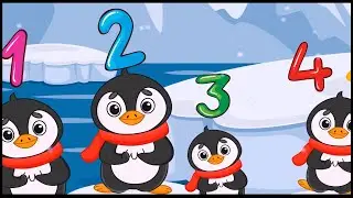 10 KÜÇÜK PENGUEN - Eğitici Çocuk Şarkıları & Eğlenceli Çocuk Şarkısı