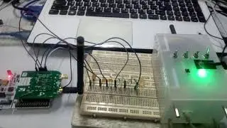 ทดสอบการส่งข้อมูลผ่าน Lora บนบอร์ด STM32 เมื่อทำการสับสวิตซ์