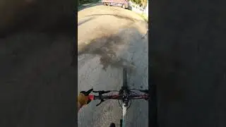 Катаю  по лестнице на двухподвесе #mtb #велопокатушки #маунтинбайк #мтб #велосипед