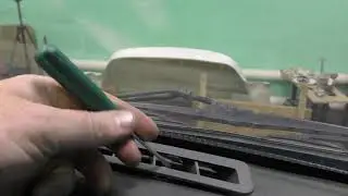 Газель NEXT.  Демонтаж дефростера ветрового стекла