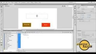 How to create a Counter in Adobe Flash CS6: AS2