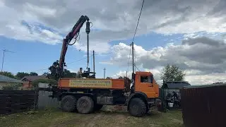 Бурение колодцев машиной Андреев Матвей в прямом эфире