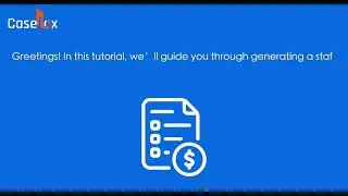 How to Generate a Staff Compensation Rules Report in CaseFox | Law Office Software