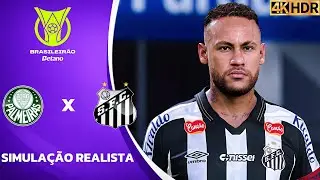 Palmeiras vs Santos | Brazilian Championship 2026 | Ultra Realistic 4K Simulation (60FPS) Gogosz ...