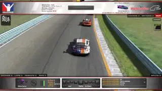 iRacing: GT1. Bad start & leaders crash.