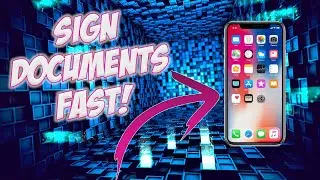 How to: Sign Documents on iPhone and iPad FAST 2021!  |  .pdf  .doc  .docx