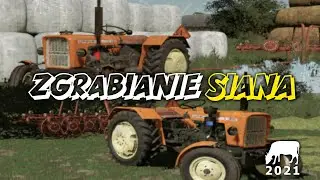 🍀 CIĄG DALSZY SIANOKOSÓW 🍀 | ZGRABIANIE SIANA | Ursus c330 & Agromet z211/2 | Farming Simulator 2019