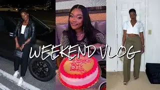 Weekend VLOG | New Tires & Rims, GRWM, Errands, Baby Sis Bday, Sunday Recoup
