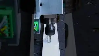 Functional use case of #cnc #machining on Mekanika PRO: #milling custom shutters’ #aluminium profile