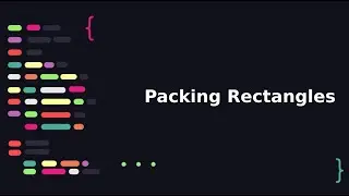 CodeForce Edu: A. Packing Rectangles Solution in Arabic