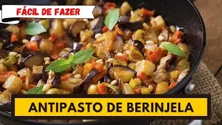 Step by step of a delicious and very easy Italian RECIPE! EGGPLANT ANTIPASTO