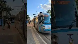 WROCLAW | City tram 🚊 at Stawowa street - 4K  #trams