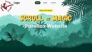 Build a Parallax Scrolling Website with JavaScript | Real Frontend Project