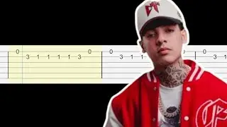 Natanael Cano, Oscar Maydon - Giza - Guitar Tab Tutorial