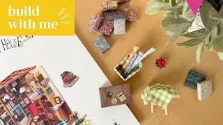 Relaxing miniature build | Part 5 of the Sam's Study Rolife kit