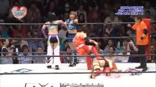 Shuu Shibutani&Mio Shirai(KAGUYA) vs Kana(WWE's ASUKA)&Sakura Hirota