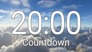 20 Minute Timer with Relaxing Music and Alarm