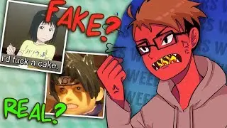 REAL OR FAKE? (Anime Challenge) VS Jackisboy