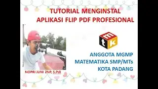 Tutorial instal Flip PDF Profesional (v2.4.9.32)