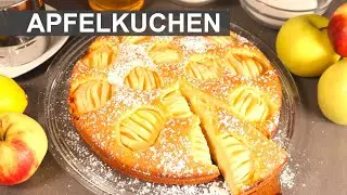 Apfelkuchen lecker und schnell - (Rezept)