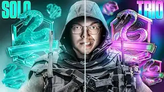 Plat - Iridescent SOLO V.S. TRIO in Warzone Ranked Play