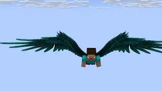 Minecraft, но у игроков крылья