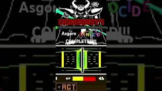 Asgore Genocide COMPLETED ! ! ! #gaming  #games #undertale #gameplay #boss #bossfight