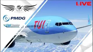PMDG 737-700 / MSFS2020 / VATSIM / EGKK - LFMN