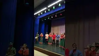 Фолк-студия "Крапива" Интерклуба РУДН - песня "Выйду ночью в поле с конём"