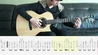 Guitar TAB Sungha Jung WhatChaRaWaLee   Look Om
