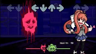 Friday Night Funkin' | Dokimatch Remake v2 | spirit vs monika-doki | reupload