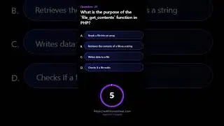 What is the purpose of the file get contents function in PHP