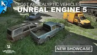 Post Apocalyptic Vehicles - Unreal Engine 5 (2.0 update) 