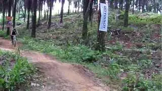 Downhill race at Putrajaya Challenge Park (PCP) track